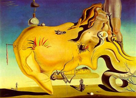 Salvador Dali. El gran masturbador (1929)